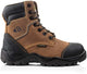 Buckbootz werkschoen bsh008wpnm hoog s3 + kn | bruin | maat 42 - 00.176.031.42