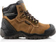 Zapato de trabajo Buckbootz bsh009 alto s3 + kn | marrón bsh009br | talla 41 - 00.176.033.41