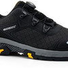 Buckbootz werkschoen tradez wheelz laag s1ps boa | zwart | maat 43 - 5055138027059