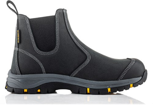 Buckbootz werkschoen wizardz wizd2blk s3s | zwart | maat 44 - 5055138024751