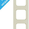 Busch Jaeger marco de cubierta triple color crema - 4695120