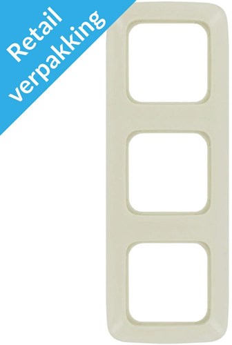 Busch Jaeger crema telaio di copertura a 3 pieghe - 4695120