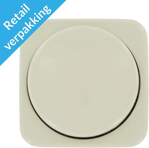Busch Jaeger placa de cubierta color crema + botón de atenuación - 4695050