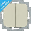 Busch jaeger creme serieschakelaar + wip - 4695030