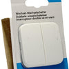 Busch jaeger wit wissel wisselschakelaar + wip - 4695522