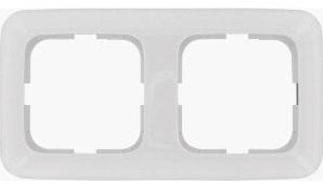 Cornice copriforo Bush Jaeger 2 vie bianco Bush Jaeger 4692225