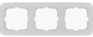 Busch Jaeger Bush Jaeger Cover Frame 3-fold White Bush Jaeger 4692245