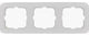 Busch Jaeger Bush Jaeger Marco de cubierta triple blanco Bush Jaeger 4692245
