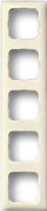 Busch jaeger bush jaeger afdekraam 5 voudig creme bush jaeger 4692270