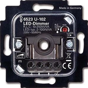 Busch jaeger bush jaeger inbouw led dimmer 2-100watt bush jaeger 4691160