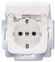 Busch jaeger bush jaeger stopcontact ra enkel wit busch j. m klapdeksel 4691825