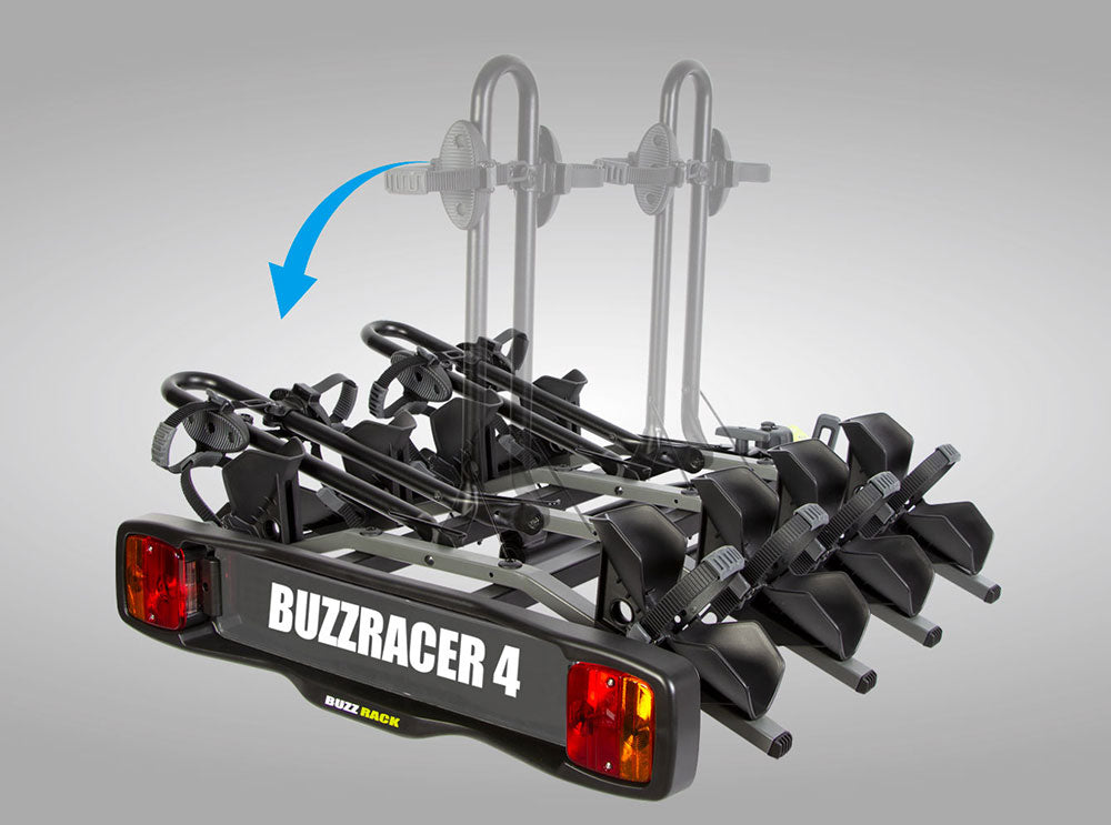 Buzzrack buzzracer 4 - portabiciclette