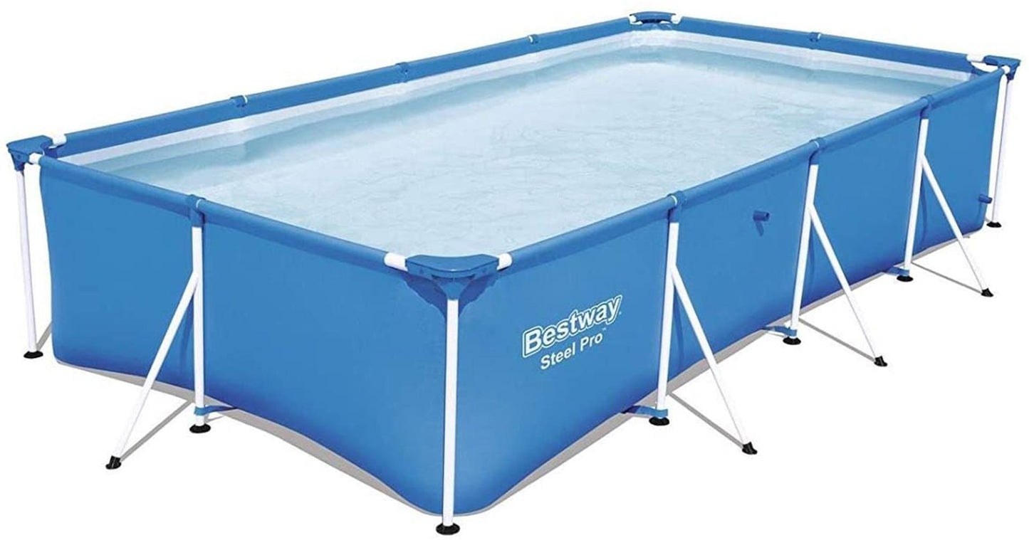 Piscina con cornice in acciaio Bestway SteelPro 400x211x81