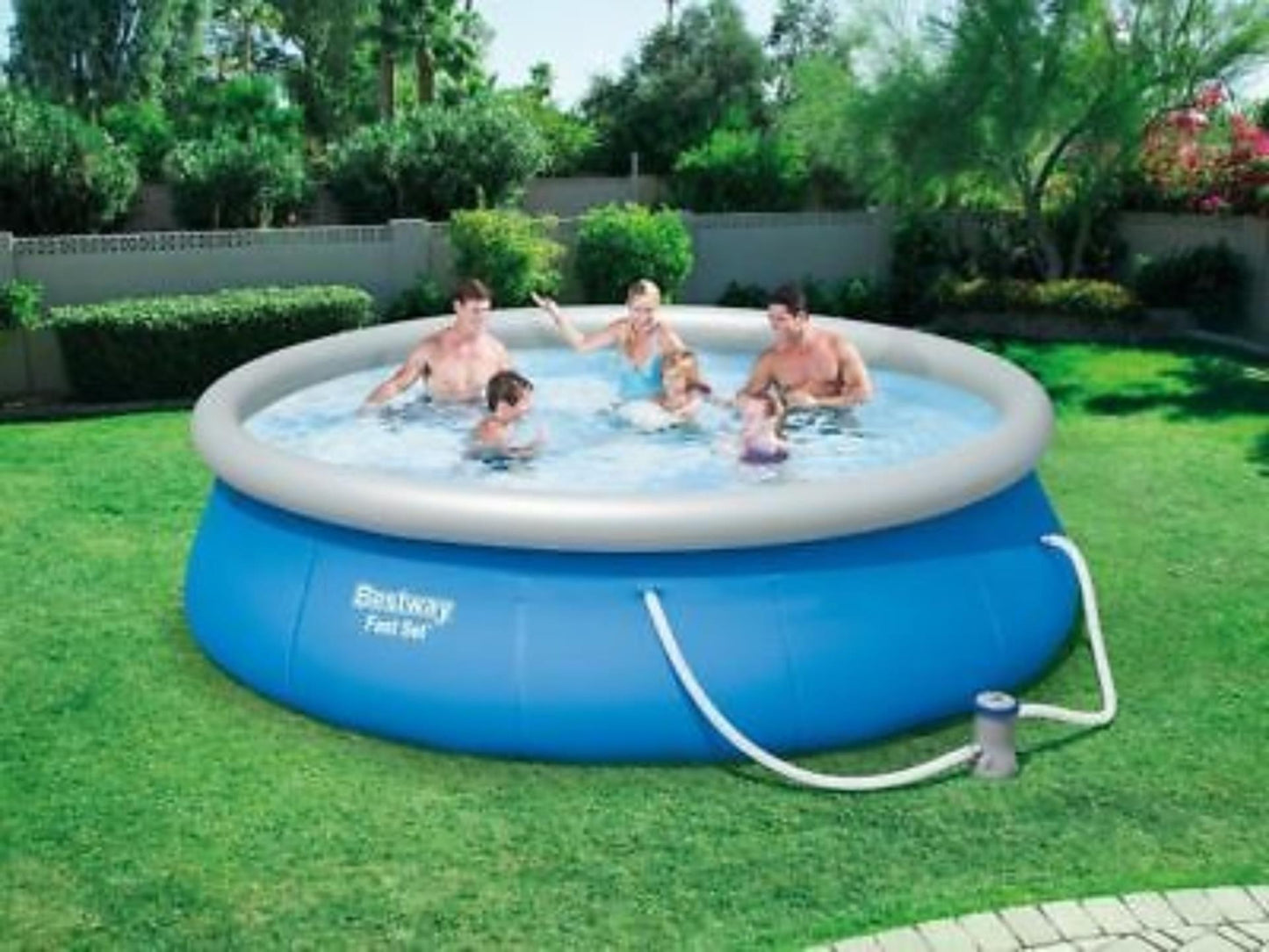 Piscina Bestway fastset 457x84 cm + pompa