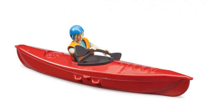 Bruder bworld kajak met speelfiguur