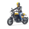 Bruder Motor Ducati Scrambler con controlador