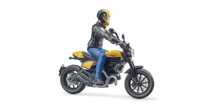 Bruder Motor Ducati Scrambler con controlador