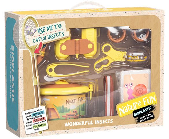 Byomic set explorador de insectos infantil 22 piezas