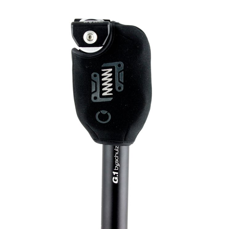 Copertura protettiva di, schulz Seat Post G.2 St Mudcover Black