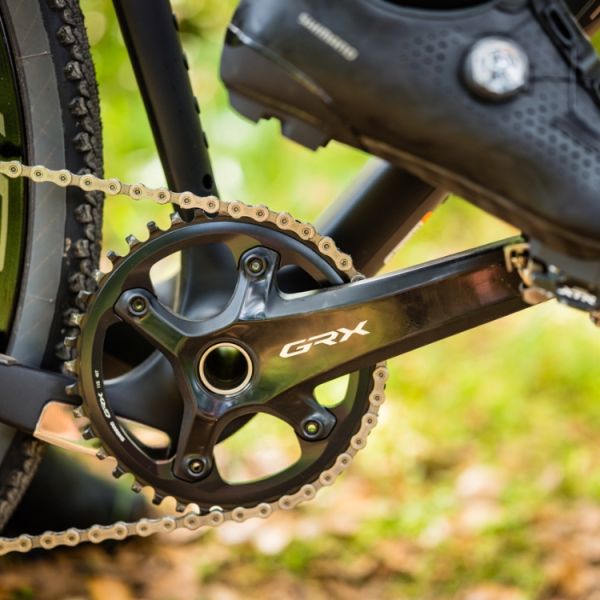 Shimano Crank Conjunto de 1 x 11 Velocidad GRX FC-RX810 170 mm 42T
