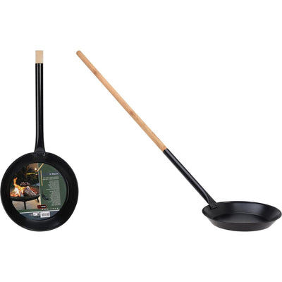 Padella ambiente ø25cm con manico in legno 96cm