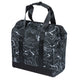 Basil borsa portabiciclette grand flower mik 23l 12 x 35 x 35 cm - nera