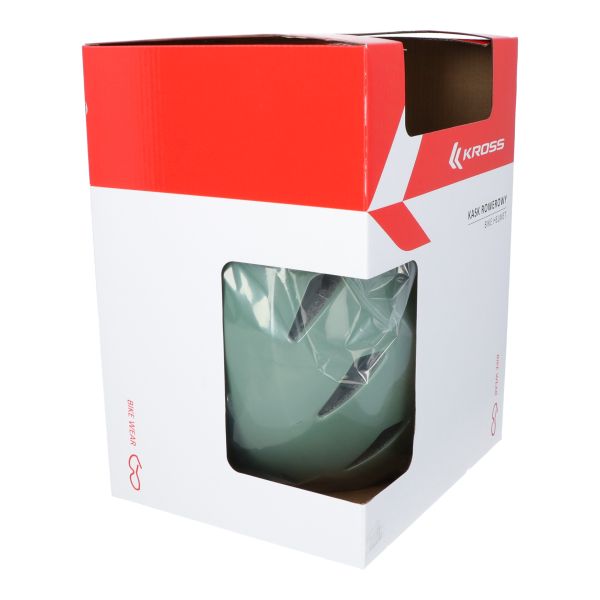 Helmet Kross Bicycle City Capillo M (54-58 cm) - Green