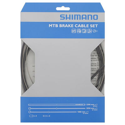 SHIMANO CABLE DE FRENO CABLE MTB Negro de acero inoxidable