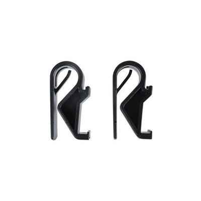 Ganci per sport-neri di gancio di basilico per vettori di bagagli più ristretti (10-12 mm)