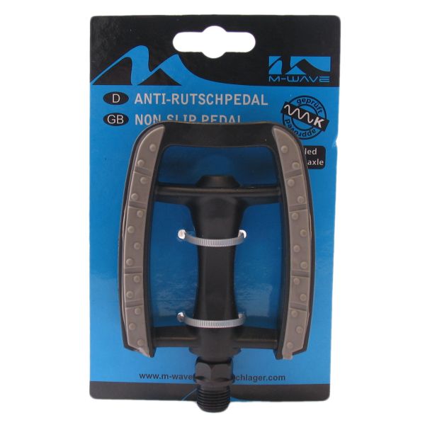 Pedal de la plataforma M-Wave Stadsfiets sin deslizamiento 9 de 16 pulgadas