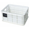 Basil Fietskrat S - Small - 17,5 litri - Bianco