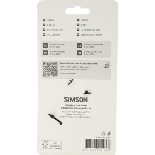 Simson faro aurora e-line 150s