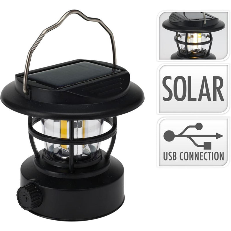 Lampada da campeggio Redcliffs solare ricaricabile USB