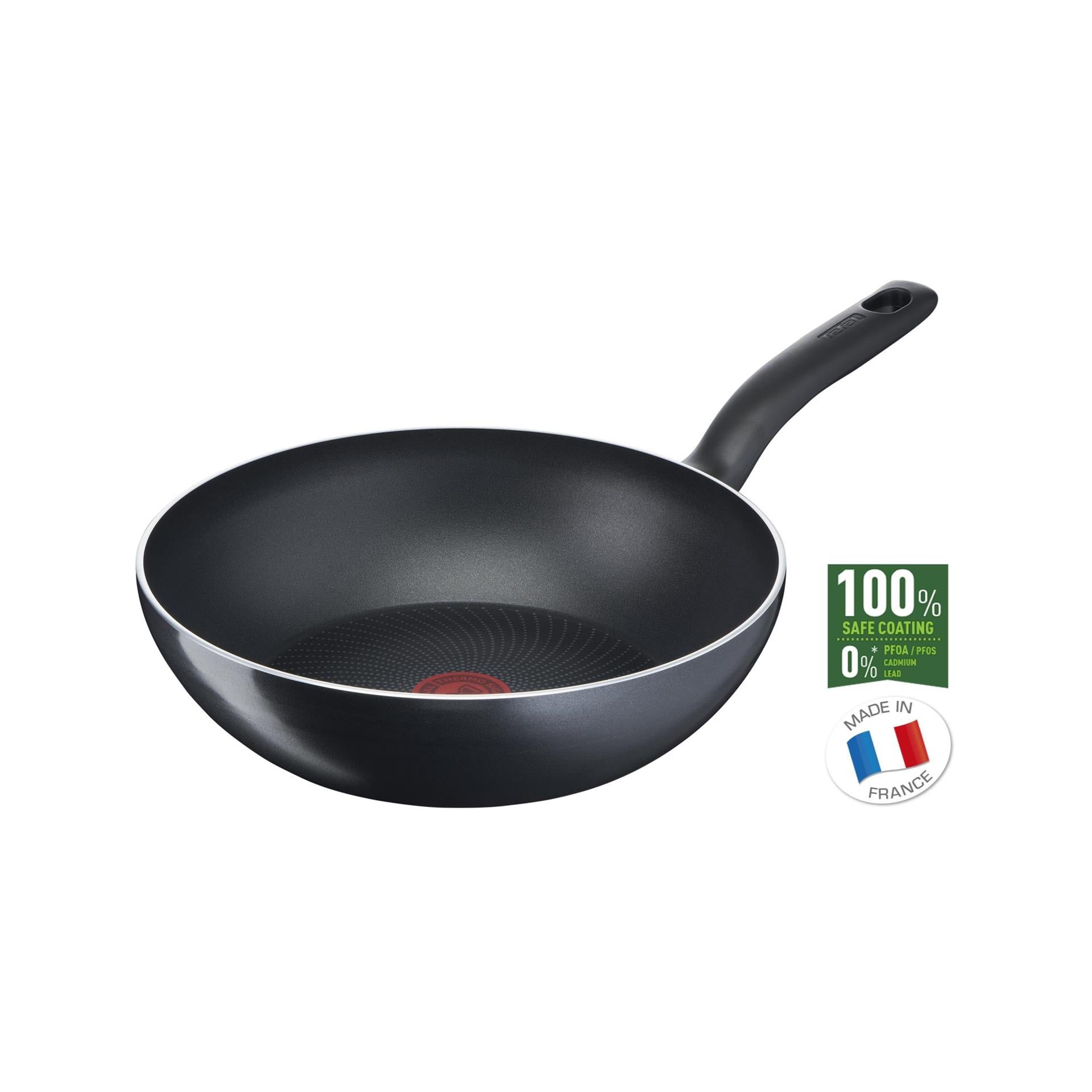 Tefal pentole tefal inizio facile wokpan 28 cm nero