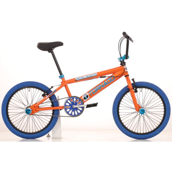 Royal Freestyle 20 Bugatti Orange con pneumatici blu