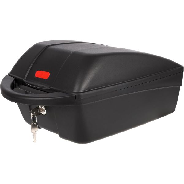 Polisport Top Case - Per biciclette con MIK o MIK -HD Sistema di montaggio -11L - nero