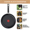 Tefal change black keramische koekenpan ã˜28cm inductie