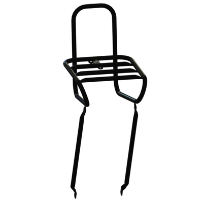 Portador delantero steco suave negro 25 cm