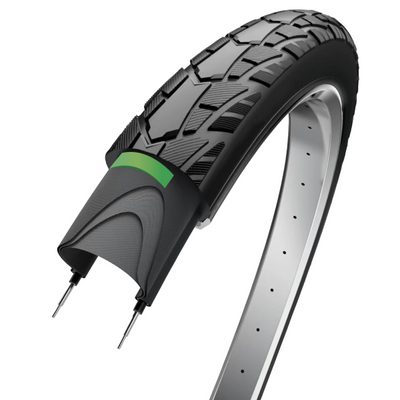 EDGE BUITENBANDA PERSEGENZA PROTECT -Speed ​​Pedelec 28 x 1,75 47-622 -Black con riflesso