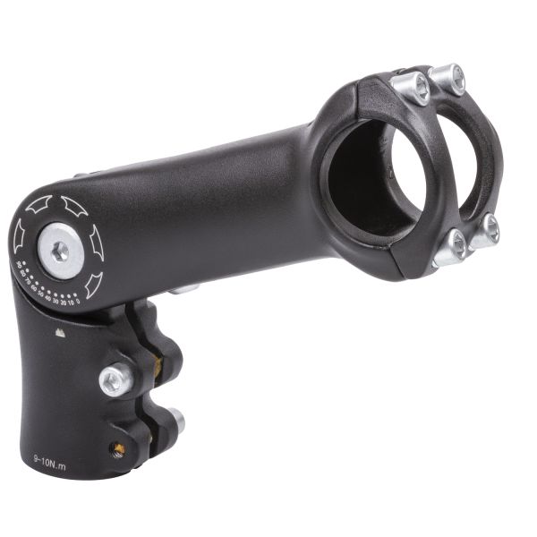 Potencia de manillar M-Wave ajustable ST-C2.1 110mm delante 1 1 8 ø31.8mm negro