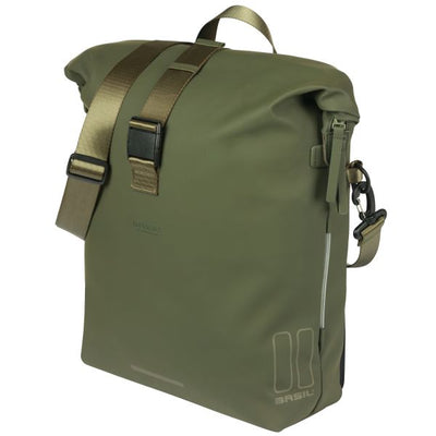 Basil Fiets Bolso de hombro Soho Mik Studs | Verde 17L