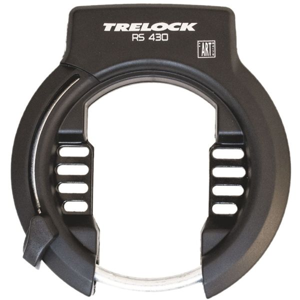 Trelock Ringslot Set Rs 430 tra cui ZR 355 Inpeste Chain (100 cm) - rosso nero