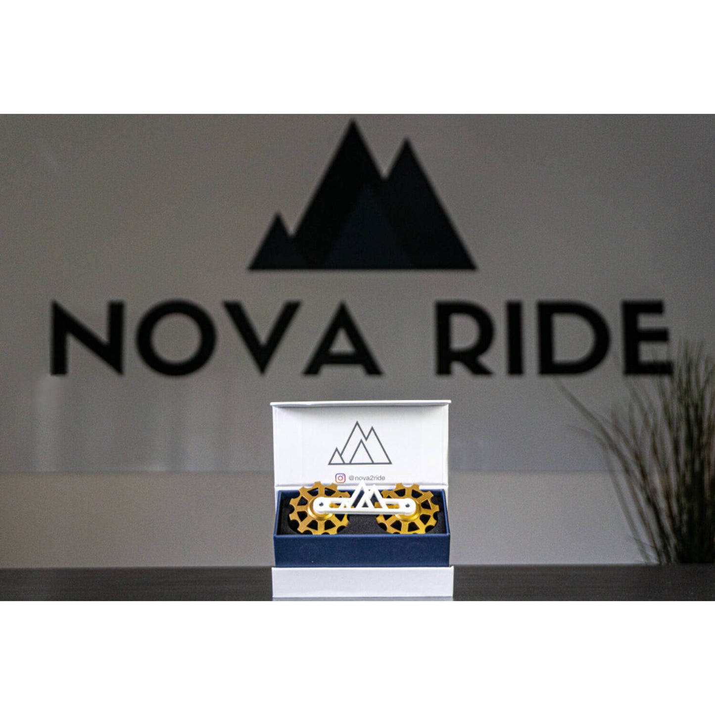 Ruedas de polea de cerámica de novaride 11 t