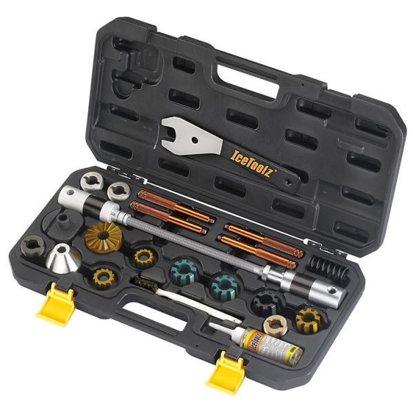 Spazioso kit di rubinetto e fresatura IceEtoolz Xpert E185