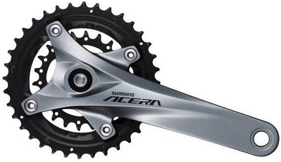 CANCHET ACERA FC-M3000 22-36T 175 mm Silver nero