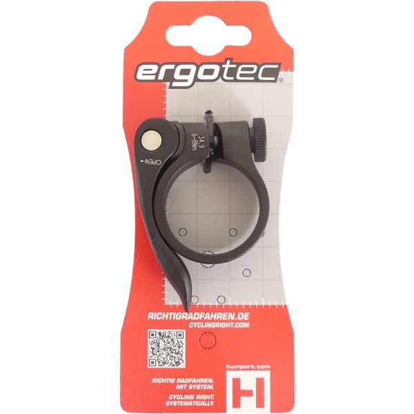 Seat post clamp SCQ-0100 ø34.9 aluminum with