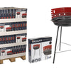 Vaggan bbq barbecue half open 33cm verstelbaar