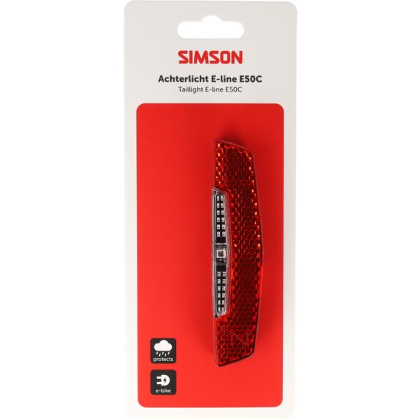 Fanale posteriore Simson Aurora e-line e50c