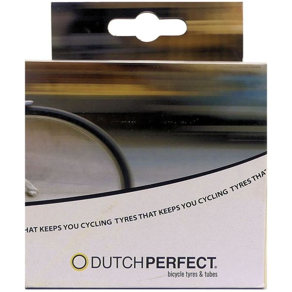Dutchperfecto Tubo interior Dutch Perfecto Fatbike 20 x 4.00 40-540 mm AV Bent 45 ° Negro