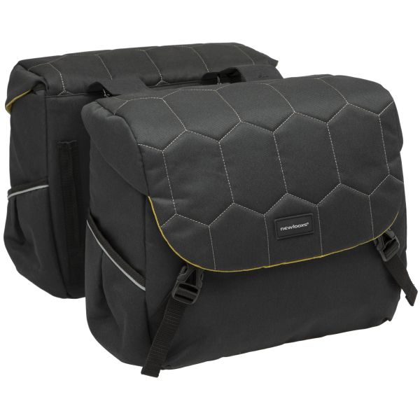 Borsa per biciclette a doppia bicicletta Mondi Joy - Nero - Acqua -Repellente - 38L